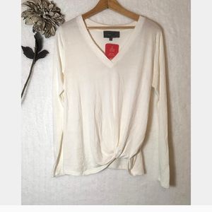 Anthropologie Sunday In Brooklyn Knot Blouse